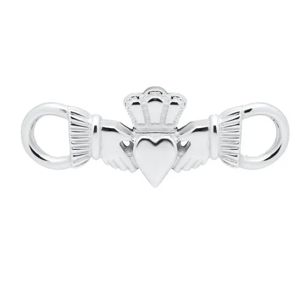 Claddagh Convertible Clasp in Sterling Silver Conti Jewelers Endwell, NY
