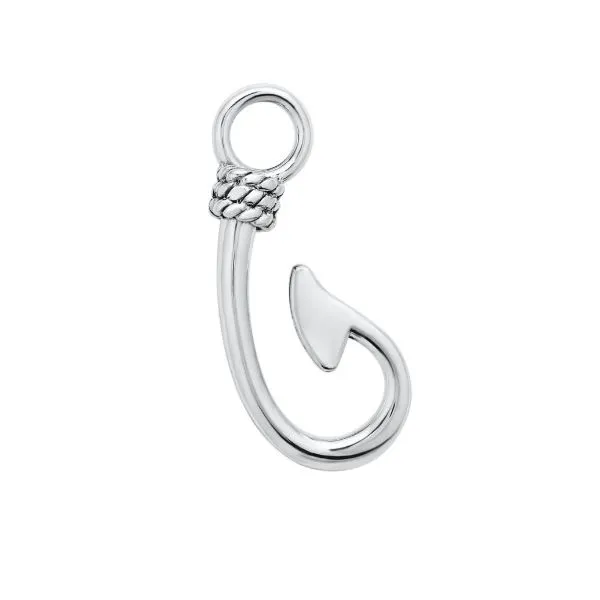 Fish Hook Convertible Clasp in Sterling Silver Conti Jewelers Endwell, NY