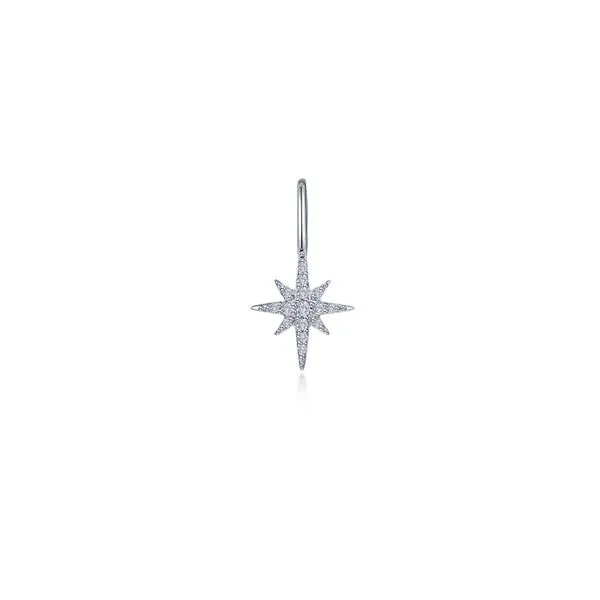 North Star Charm Pendant in Sterling Silver Conti Jewelers Endwell, NY