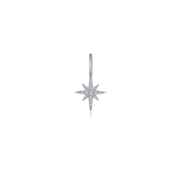 North Star Charm Pendant in Sterling Silver Conti Jewelers Endwell, NY