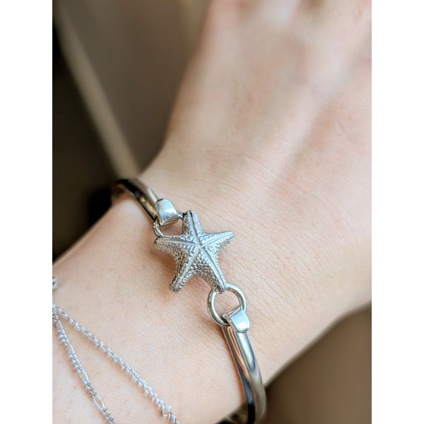 Petite Starfish Convertible Clasp in Sterling Silver Image 2 Conti Jewelers Endwell, NY