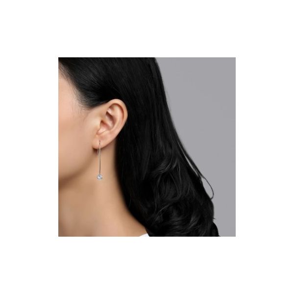 Frameless Drop Earrings Image 2 Conti Jewelers Endwell, NY