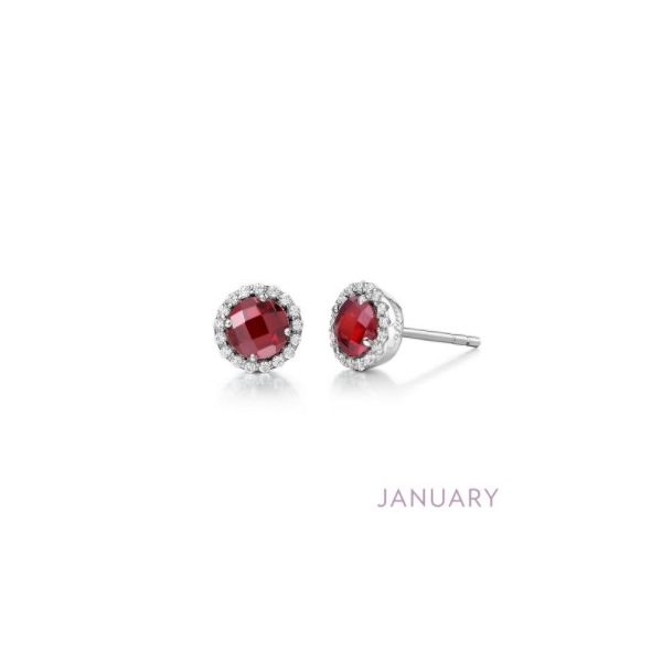 January Birthstone Earrings Conti Jewelers Endwell, NY