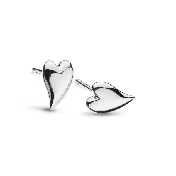 Desire Kiss Mini Heart Stud Earrings Conti Jewelers Endwell, NY