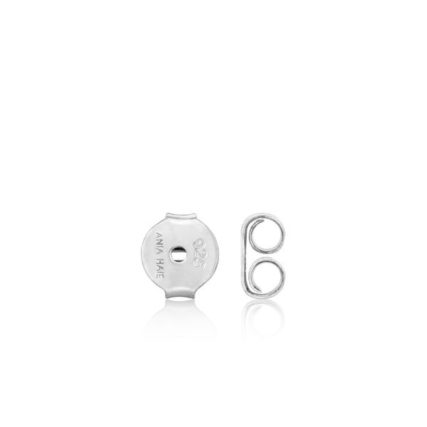 Silver Triple Mini Hoop Earrings Image 2 Conti Jewelers Endwell, NY