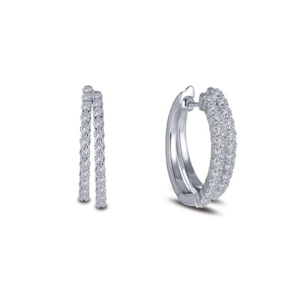 1.44 CTW Double-Hoop Earrings Conti Jewelers Endwell, NY