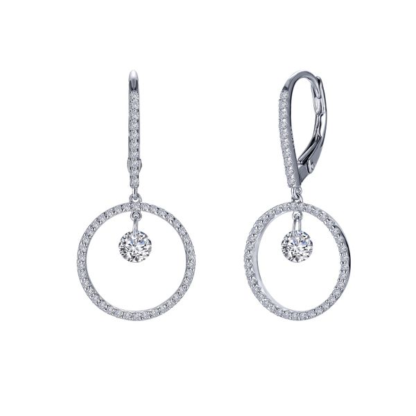 Open Circle Frame Earrings Conti Jewelers Endwell, NY