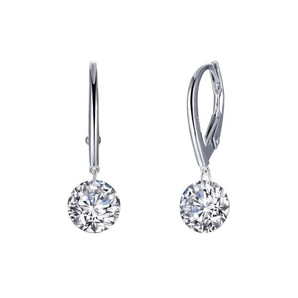 Leverback Frameless Earrings Conti Jewelers Endwell, NY