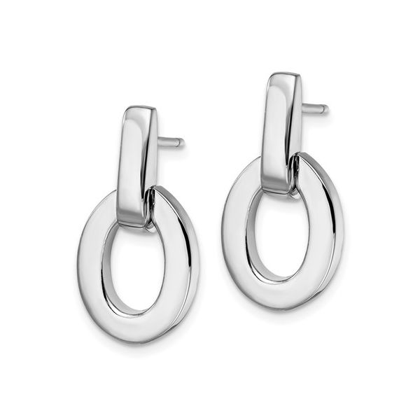 Sterling Silver Door Knocker Earrings Image 2 Conti Jewelers Endwell, NY