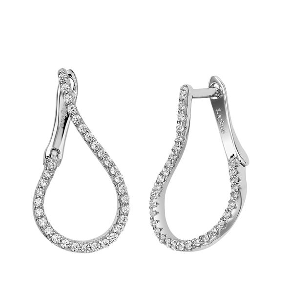 Infinity Hoop Earrings Conti Jewelers Endwell, NY