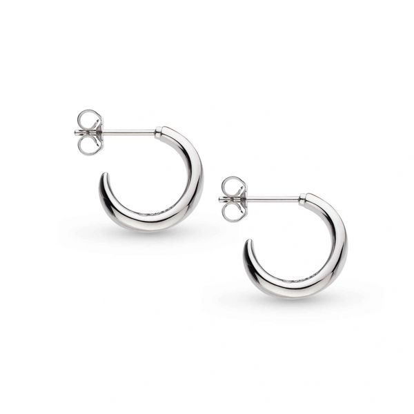 Bevel Cirque Mini Hoop Earrings Conti Jewelers Endwell, NY