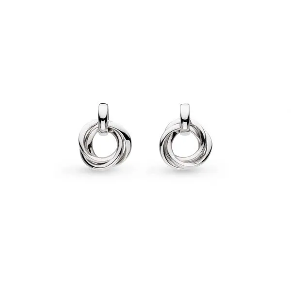 Bevel Trilogy Drop Earrings Conti Jewelers Endwell, NY