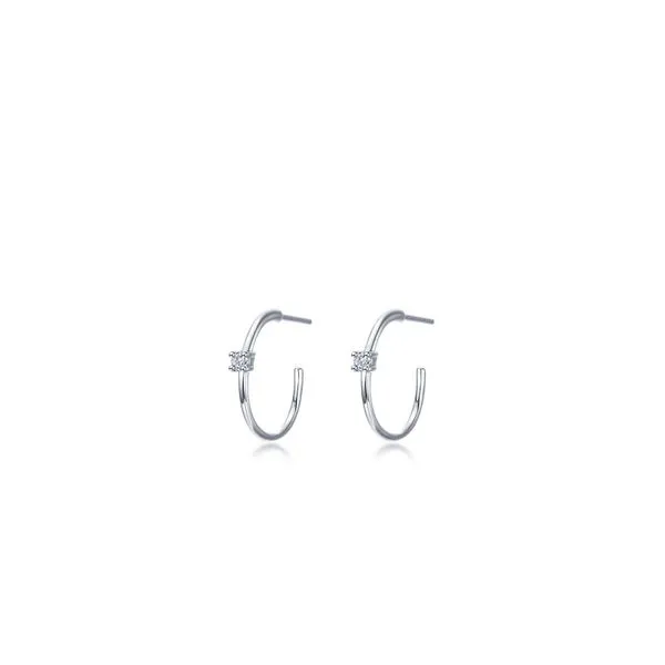 15mm High Polished Hoop Earrings in Sterling Silver Conti Jewelers Endwell, NY