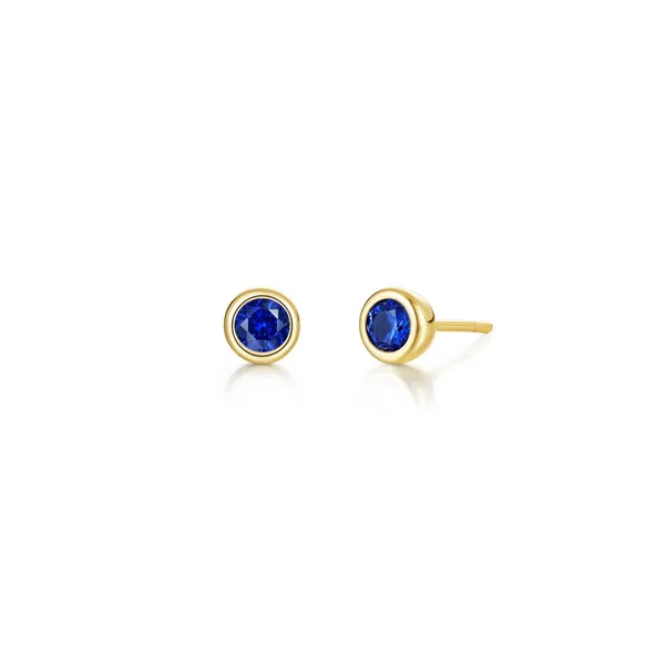 1/3 Ctw. September Birthstone Earrings in Yellow Gold Conti Jewelers Endwell, NY