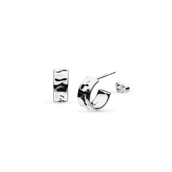Mirage Reflect Hoop Earrings in Sterling Silver Conti Jewelers Endwell, NY