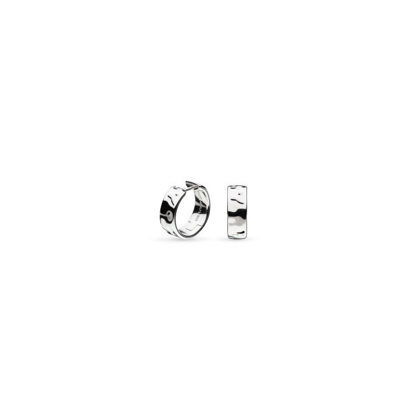 Mirage Reflect Hoop Earrings in Sterling Silver Conti Jewelers Endwell, NY