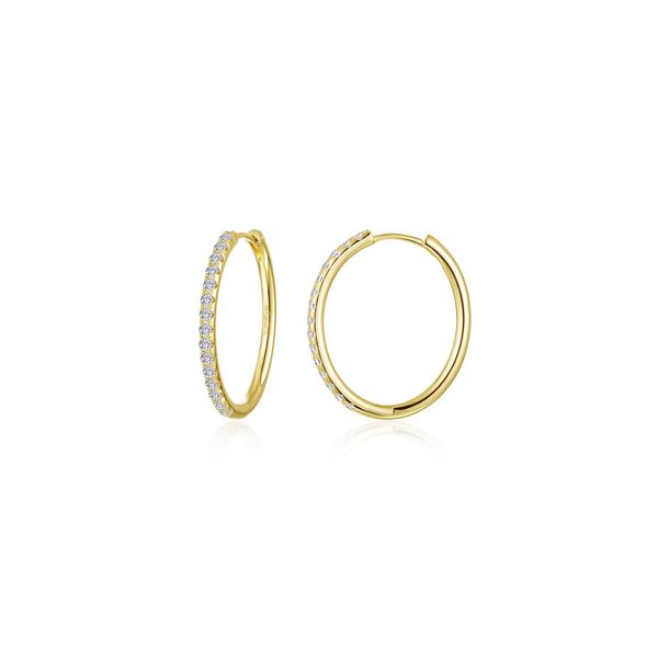 Medium Alina Oval Hoop Earrings Conti Jewelers Endwell, NY