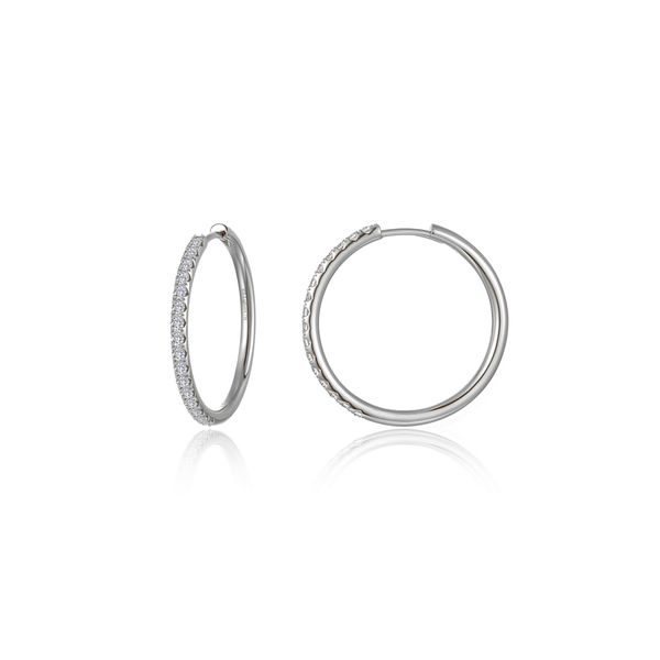 Large Alina Round Hoop Earrings Conti Jewelers Endwell, NY