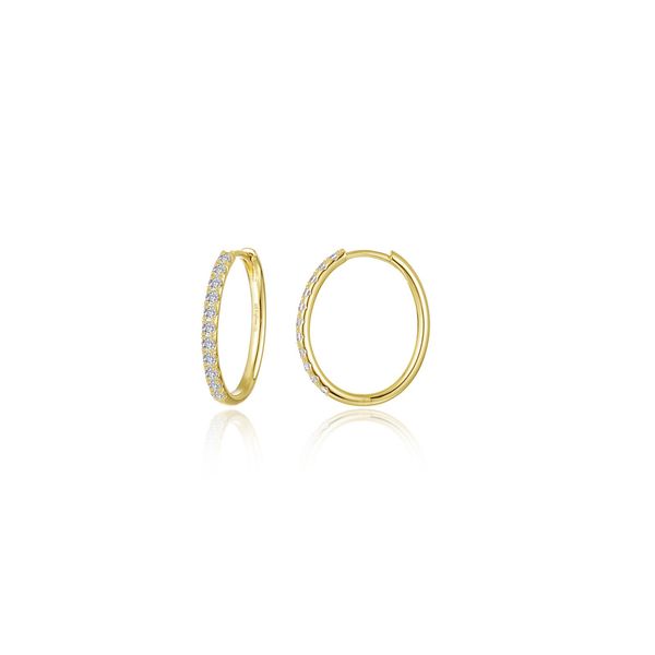 YGP Small Alina Oval Hoop Earrings Conti Jewelers Endwell, NY