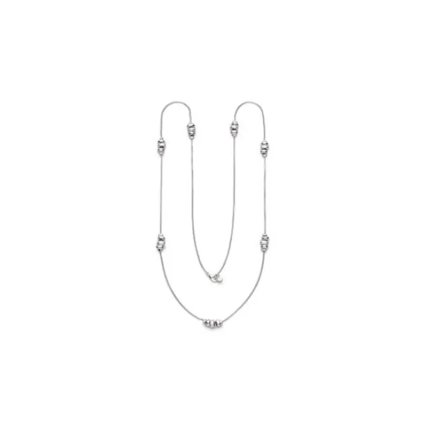 Coast Tumble Quinate Sandblast Long Station Necklace Conti Jewelers Endwell, NY