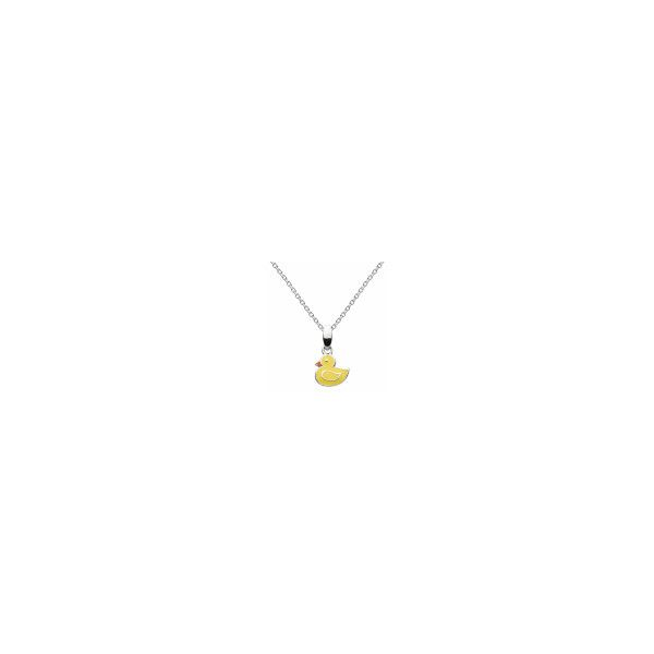 Girls Little Duck Necklace Conti Jewelers Endwell, NY