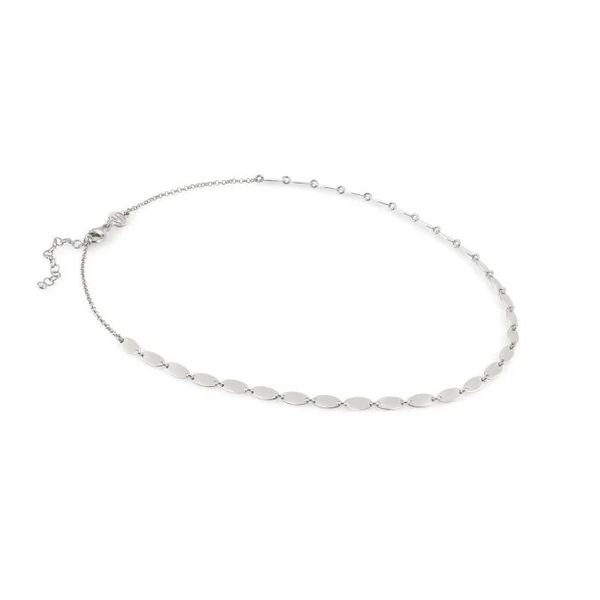 Armonie Short Necklace in Sterling Silver Image 3 Conti Jewelers Endwell, NY