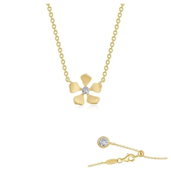 Delicate Flower Necklace Conti Jewelers Endwell, NY