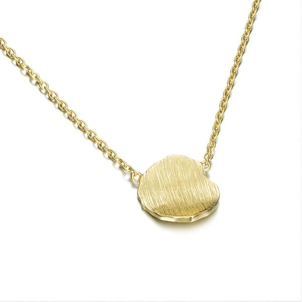 Planet Necklace in 18k Yellow Gold Plated Sterling Silver Conti Jewelers Endwell, NY