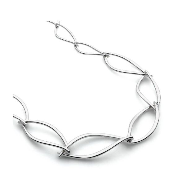 Entwine Twine Twist Statement Toggle Necklace Image 3 Conti Jewelers Endwell, NY