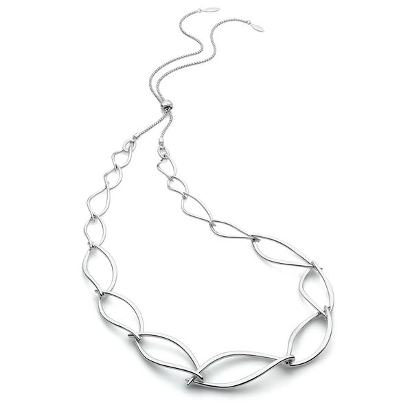 Entwine Twine Twist Statement Toggle Necklace Conti Jewelers Endwell, NY