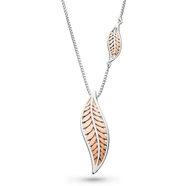 Blossom Eden Blush Leaf Necklace Conti Jewelers Endwell, NY