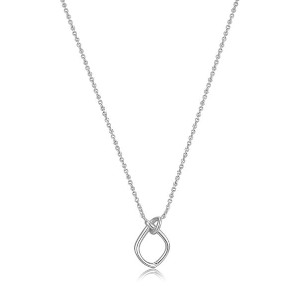 Silver Knot Pendant Necklace Conti Jewelers Endwell, NY