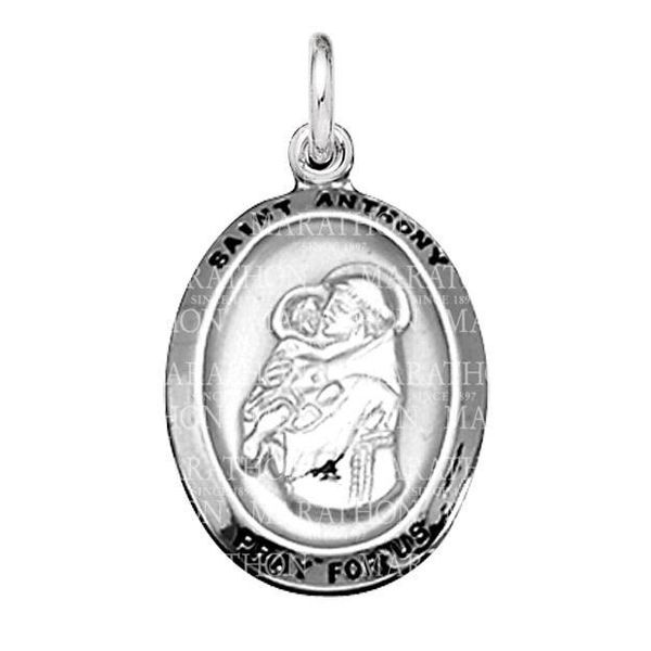 St. Anthony Medal in Sterling Silver Conti Jewelers Endwell, NY