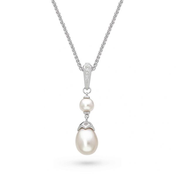 Astoria Glitz Twin Pearl Necklace Conti Jewelers Endwell, NY