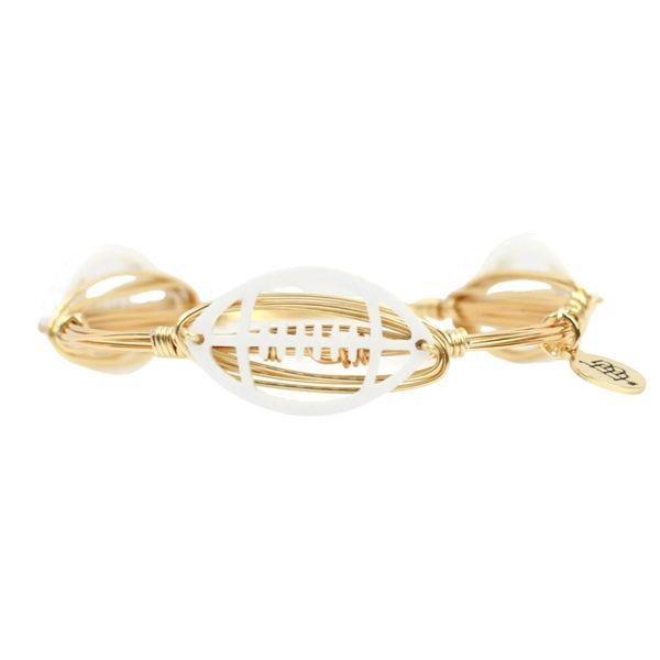The Acrylic Football Bangle Bracelet Conti Jewelers Endwell, NY