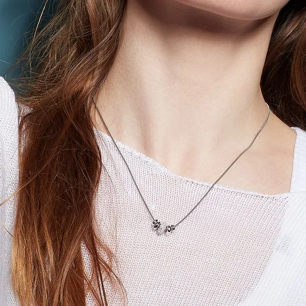 Coast Tumble Glisten PavÃ© Necklace Image 2 Conti Jewelers Endwell, NY