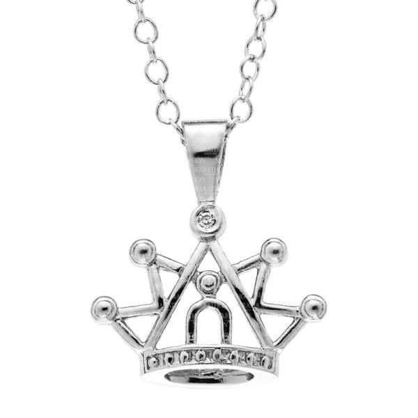 Diamond Crown Pendant Image 2 Conti Jewelers Endwell, NY