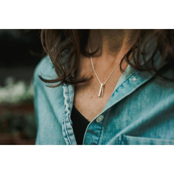 Through Thick & Thin Necklace Image 2 Conti Jewelers Endwell, NY