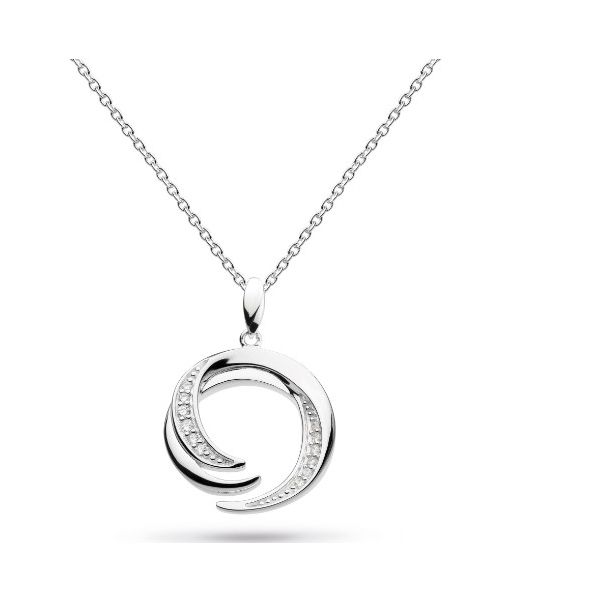 Entwine Helix Pavé Necklace Conti Jewelers Endwell, NY