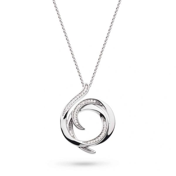 Helix Wrap Pavé Necklace Conti Jewelers Endwell, NY