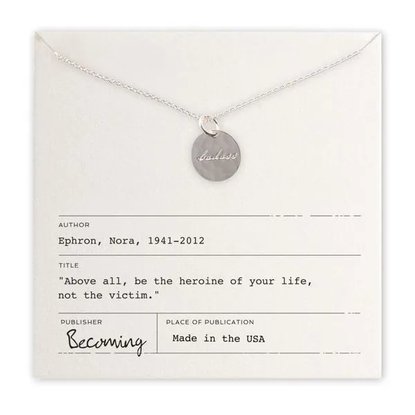 Badass Necklace in Sterling Silver Conti Jewelers Endwell, NY