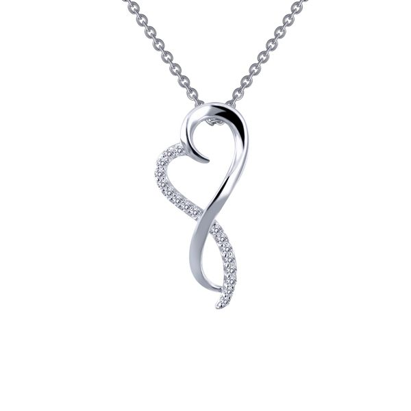 Infinity Heart Pendant Necklace Conti Jewelers Endwell, NY