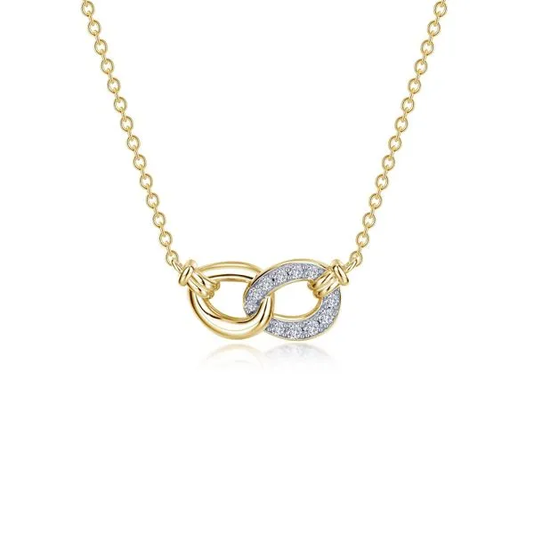 Interlocking Circles Necklace Conti Jewelers Endwell, NY
