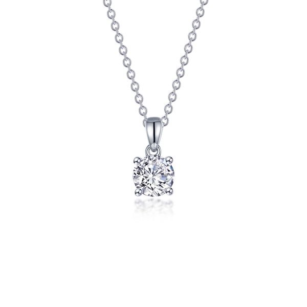 1 CTW 4-Prong Solitaire Necklace Conti Jewelers Endwell, NY