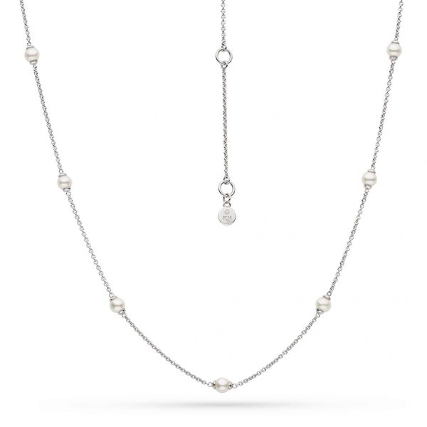Astoria Pearl Station Necklace Conti Jewelers Endwell, NY