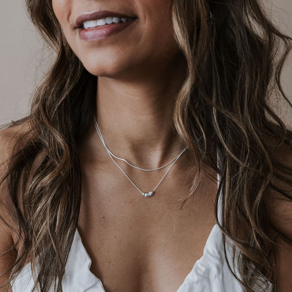 My Wish For You Necklace in Sterling Silver Image 3 Conti Jewelers Endwell, NY