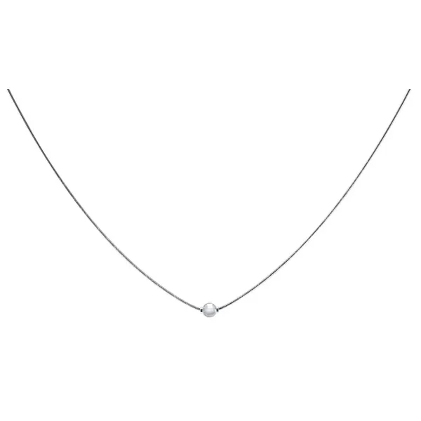 Cape Cod Single Ball Necklace in Sterling Silver Conti Jewelers Endwell, NY