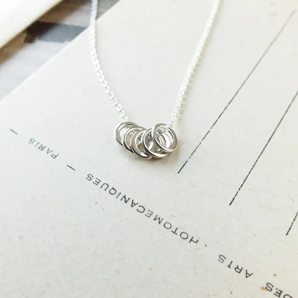 Blessings Necklace in Sterling Silver Image 2 Conti Jewelers Endwell, NY