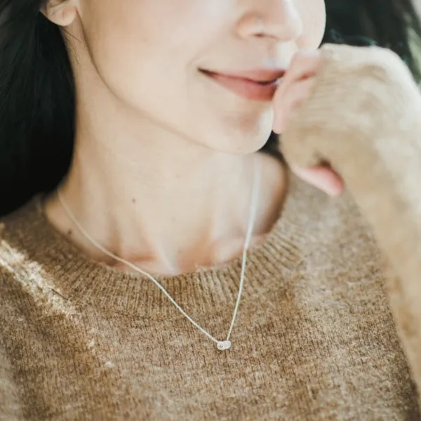 Blessings Necklace in Sterling Silver Image 3 Conti Jewelers Endwell, NY