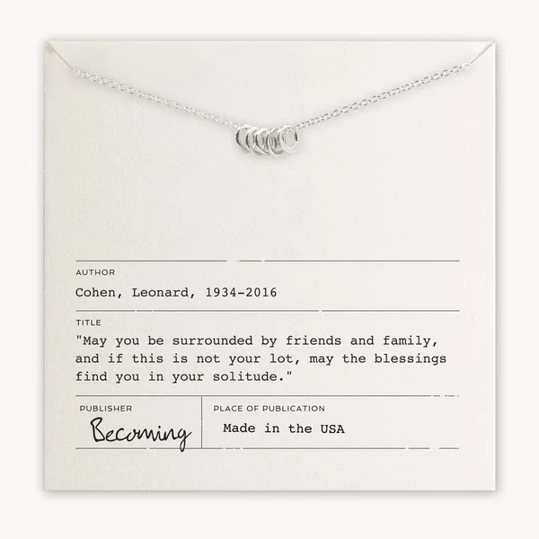Blessings Necklace in Sterling Silver Conti Jewelers Endwell, NY